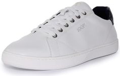 Joop! - Trainers for men, elegant and stylish summer trainers for men, casual shoes in white/blue, White, 11 UK