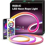 Neon Rope Light, 16.4ft RGBIC LED N