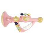 IIROMECI Musical Instrument Toys for Kids, Trumpet Toy for Kids, Educational Baby Toys for 1-3 Year Old Girls and Boys (Pink)