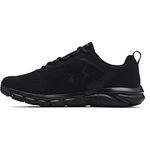 Under Armour Men's Charged Assert 9 Running Shoe, Black-003, 10 X-Wide