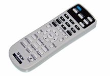 OEM Epson Projector Remote Control Shipped with Epson Home Cinema 2100, 2150, PowerLite 2040, 2045