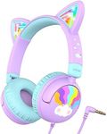 iClever IC-HS25 Kids Headphones Cat