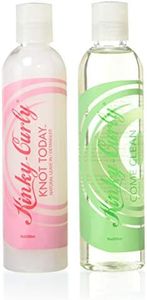Kinky Curly Knot Today + Come Clean Shampoo Combo Set by Kinky Curly