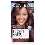 Clairol Nice'n Easy Pure Brunettes Permanent Hair Dye, 5BB Medium Blush Brown Hair Color, Pack of 1