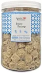 Aquatic Provisions Freeze Dried Brine Shrimp Cubes 2.5 oz, Fish Food for Freshwater and Marine Aquarium Species
