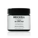 Brickell Men's Products Resurfacing Anti-Aging Cream For Men, Natural and Organic Vitamin C Cream, 59 mL, Scented