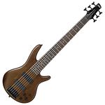 Ibanez GSR 6 String Bass Guitar, Right Handed, Walnut Flat (GSR206BWNF)