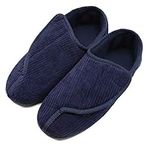 Mens Diabetic Slippers Extra Wide M