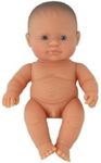 Miniland Caucasian Anatomically Correct Baby Boy Doll, 21 cm Size