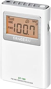 SANGEAN DT-160 Am/FM, Blanco