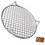 Turbokey Barbecue Grids Grill Wire Cooling Racks with Legs Dia 11" 304 Stainless Round Cooking Racks for Barbecue Air Fryer Instant Pot Pressure Cooker Canning Dutch Oven (280mm/11")