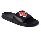 Shoe Mate Mens Black Stylish Flip Flop & Slippers