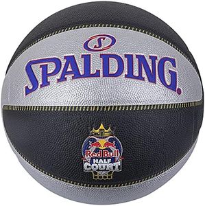 Spalding Red Bull Half Court #7 Basketball Basket, Silver