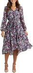 PRETTYGARDEN Women's Floral Print B