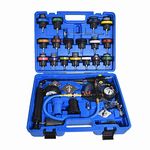 Alltooetools 28pcs Universal Radiator Pressure Tester and Vacuum Type Cooling System Kit