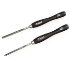 Hurricane Turning Tools, M2 Cryo, 2 Piece Spindle Gouge Set (1/2" and 3/8" Flute), Pro Series Woodturning Tools
