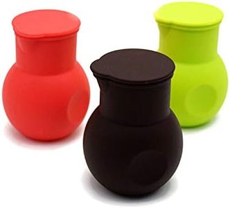 DD-life 3 Pcs Silicone Chocolate Melting Pot, Butter Sauce Milk Microwave Baking Pouring Tool