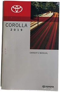 2019 Toyota Corolla Owners Manual