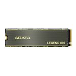 ADATA 2TB SSD Legend 800, NVMe PCIe Gen4 x 4 M.2 2280 Internal Solid State Drive, Speed up to 3,500MB/s, Storage for PC and Laptops, High Endurance with 3D NAN