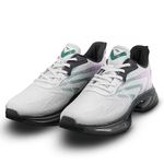 ASIAN Sports Shoes for Men | Soft Cushioned Insole || POWERPLAY-14 Running Shoes for Men White Black