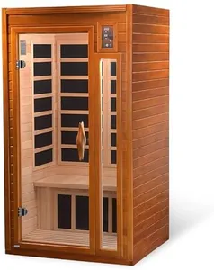 Dynamic Saunas Home Sauna with Infrared Lighting for up to 2 People, Barcelona