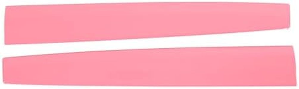 Qiosreui Center Console Dashboard Panel Trim Cover for Tesla Model 3 2017-2020, Dashboard Cover Wrap for Tesla Model Y 2020-2021, Dash Panel Cover Wrap Cap Kit, ABS (Pink)