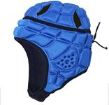 Kids Rugby Headguard, Junior Rugby Helmet Scrum Cap, Football Goalkeeper Padded Helmet Anti-Collision Headgear, Teen Boys Girls Sports Helmet Protective Gear for Rugby, Soccer, Baseball