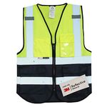 Salzmann 3M Multi Safety Vest - Multicoloured Reflective High Visibility Vest - Made with 3M Reflective Material