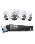 ZOSI 4K 8CH PoE NVR Home Security C