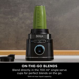 Ninja 3-in-1 Power Blender – Black Multi-Function Kitchen Appliance