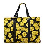 Softball Print NGIL Mega Shopping Utility Tote Bag