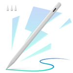 OPODEE Stylus Pen for iPad,Apple Pencil Compatible with iPad(2018-2022):iPad 9/10th,iPad Pro 11"/12.9",iPad Air 3rd-5th,iPad Mini 5/6th,Active Pen with Palm Rejection&Tilt&Magnetic&Fast Charging