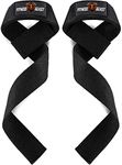 Fitnessbeast Lifting Straps for Weight Lifting, Crossfit, Bodybuilding, Powerlifting and deadlifting. Soft Neoprene Padded-24” Wrist Straps (Pair), Support Max Grip Strength Training and Barbell Stability