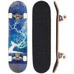 Sumeber Skateboard Adult Tricks Skate Board for Beginner, Birthday Gift Skateboards for Teens Kids Adults