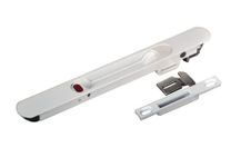 Concealed Lock for Aluminum Sliding Doors and Windows (White)