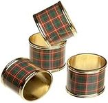 Lenox Nouveau Plaid Napkin Rings, S