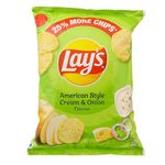 Lay's American Style Cream & Onion Potato Chips, 30g