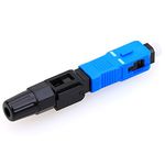 Ftth Fiber Optical Cable Connector SC UPC Optic Fiber Drop Cable Quick Cold Jiezi Connecting Adapter 10pcs