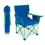 Alps Mountaineering Camping Chair, 600D Polyester, Blue/Green, One Size