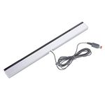 Wired Infrared Motion Sensor Bar, Infrared Led Replacement Wired Sensor Bar Comaptible with Wii/Wii U, with A Stand That Allows You to Easily Mount The Receiver On Top