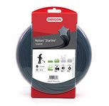 Oregon Nylium Star Shaped Strimmer Line Wire for Grass Trimmers and Brushcutters, Five Cutting Edges for Clean Finish, Professional Grade Heavy Duty Nylon, Fits Petrol Strimmers, 2.4mm-90m (‎104883E)