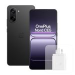 OnePlus Nord CE5 Smartphone 8GB RAM 128GB Storage, 6.77" 120Hz AMOLED, 50MP OIS, 5200mAh Battery, with 80W Charger, Black