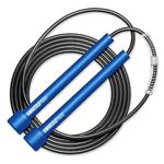 Boldfit PVC X Chennai Super Kings(Csk)Skipping Rope For Men And Women Jumping Rope With Adjustable Height Speed Skipping Rope For Kids,Women,Girls Rassi Jumping Men For Exercise Jump Rope - Blueblack