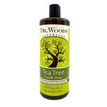 Dr. Woods Pure Tea Tree Castile Soap with Organic Shea Butter, 32 Ounce