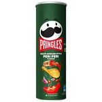 Pringles Peri Peri Flavour Potato Crisps, 107g