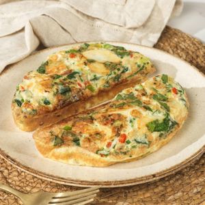 Salter Dual Omelette Maker – Non-Stick Double Egg Cooker, Deep Fill, 750W