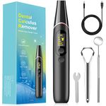 Tooth Cleaner Ultrasonic with 5 Working Modes,Teeth Cleaning Kits No Need Water Flosser with for Removal of Food Residue and Tartar