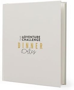 The Adventure Challenge Dinner Dates – Date Night Cooking Activity for Couples with 30 Scratch-Off Recipes & Surprises| Romantic Newlywed Gift | Couples Cooking Date Night Idea