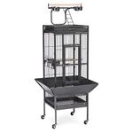 Prevue Pet Products Wrought Iron Select Bird Cage, Black Hammertone