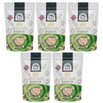 WONDERLAND FOODS (DEVICE) - Dry Fruits I American California Roasted & Salted Pistachios (Pista) 1Kg I (200g X 5) Pouch Combo Pack